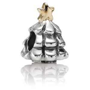 Retired PANDORA Christmas tree charm